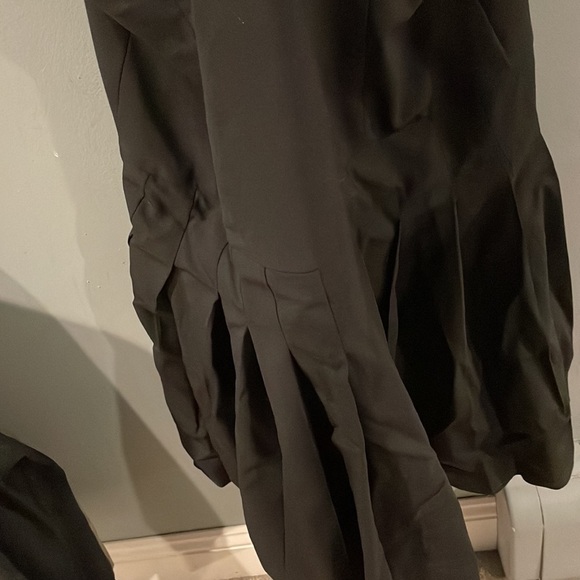 J crew black cheerleader style dress pleats - Picture 3 of 5